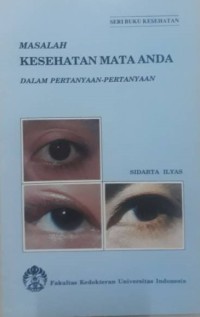 Image of Masalah kesehatan mata anda : dalam pertanyaan-pertanyaan