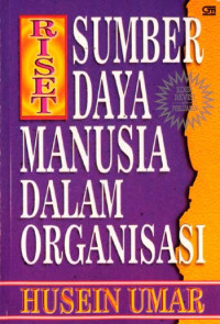 Image of Riset sumber daya manusia : dalam organisasi