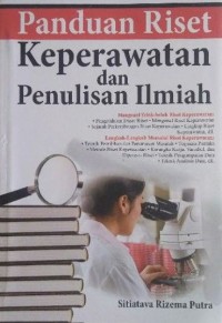 Image of Panduan riset keperawatan dan penulisan ilmiah