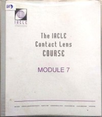 Image of The IACLE contact lens course : module 7 : contact lens-related complications