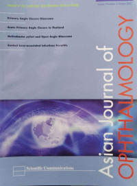 Image of Asian journal of ophthalmology (volume 9, number 5, October 2007)