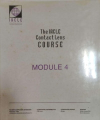 Image of The IACLE contact lens course : module 4 : examination procedures for contact lens patients