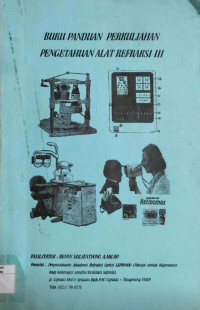 Image of Buku panduan perkuliahan pengetahuan alat refraksi III