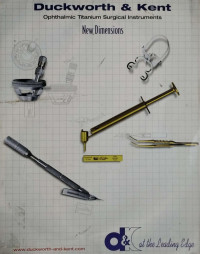 Image of Ophthalmic titanium surgical instruments